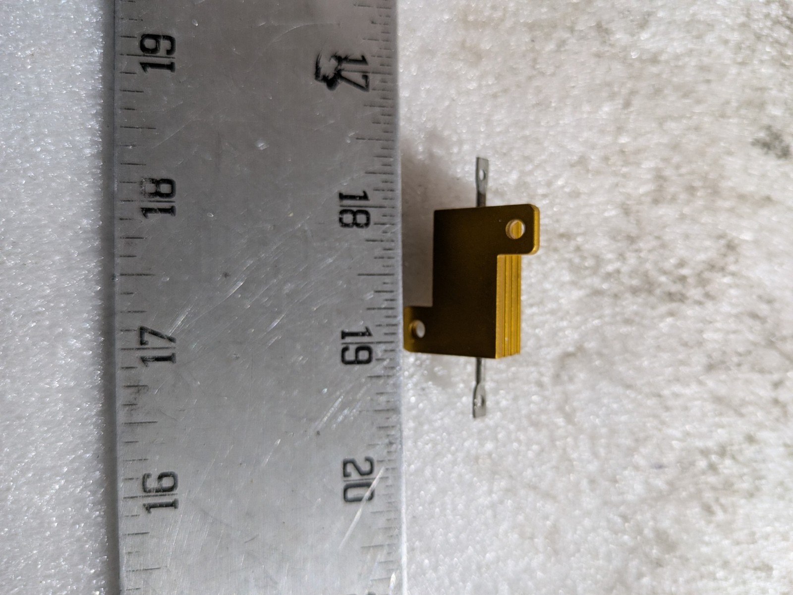 NTE 25WM1D0 1Ω 25W 1% Chassis Mount Power Wirewound Resistor Industrial Control