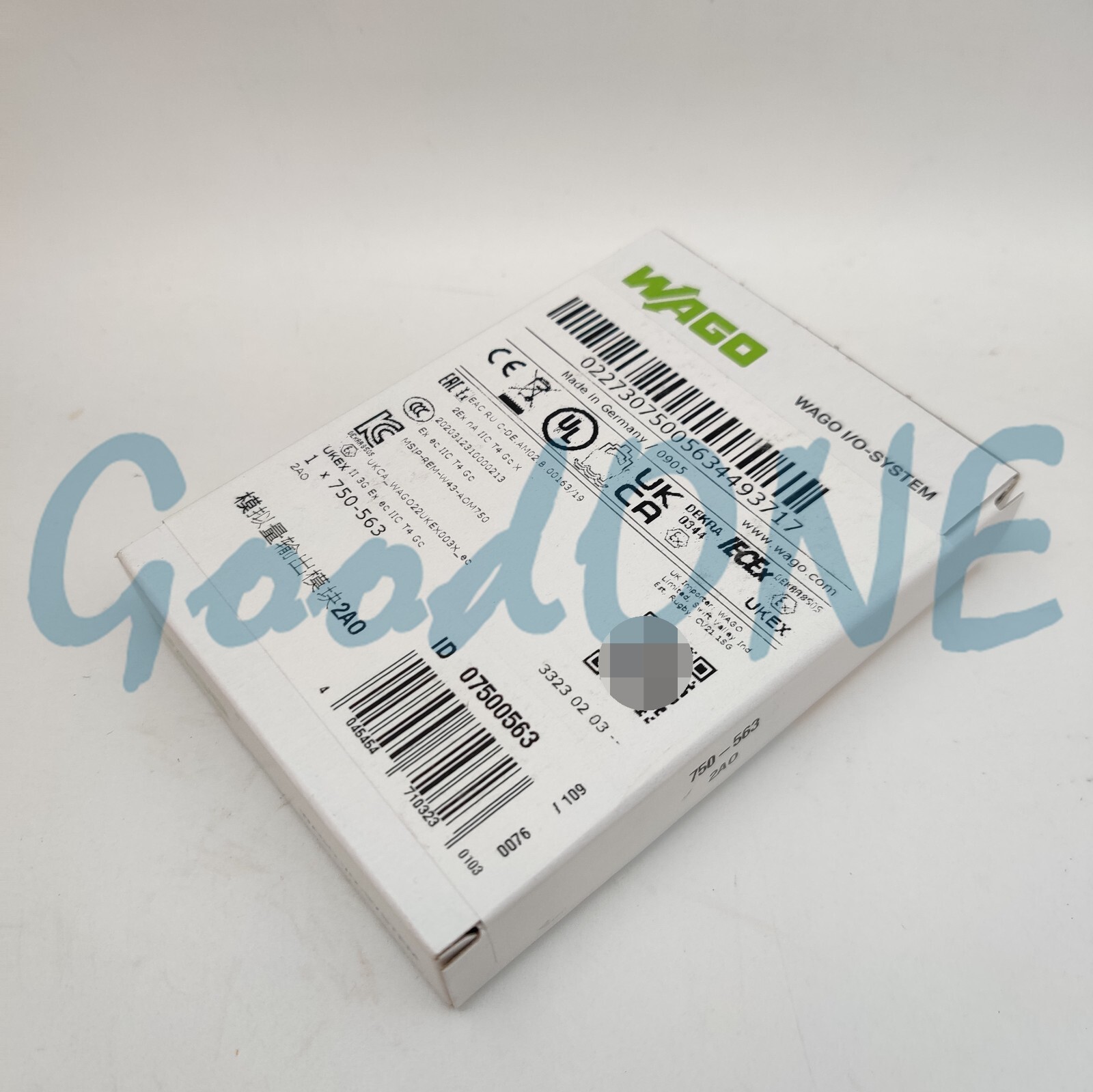 1PC Brand New Original WAGO 750-563 750563 IO Analog Output Module 2AO