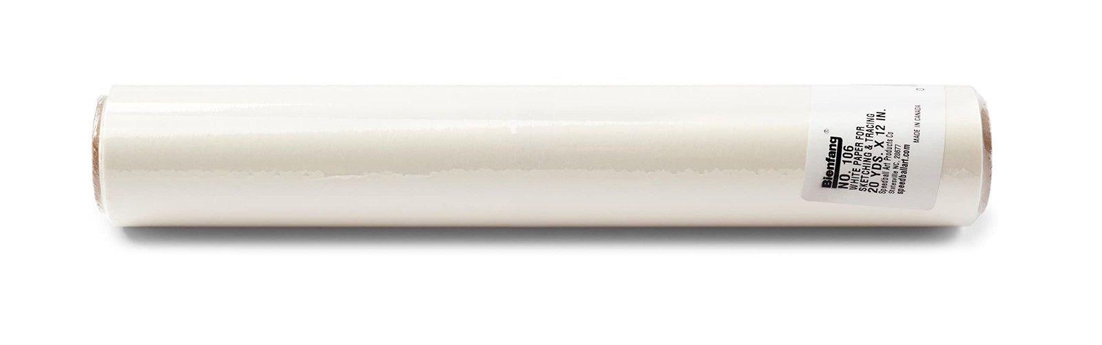 Bienfang Sketching & Tracing Paper Roll, White, 12 12 in. x 20 yd., White