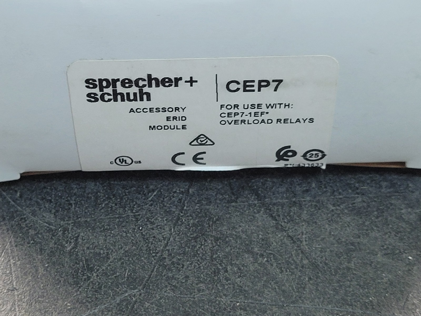 Sprecher+Schuh CEP7 CEP7-1ERR Module.