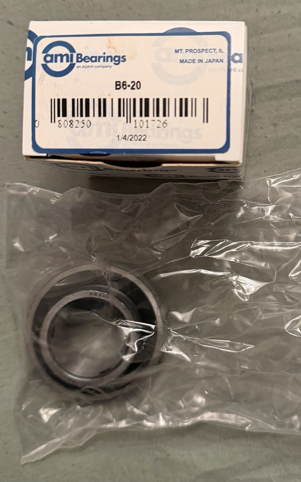 AMI Bearing (B6-20) New In Box