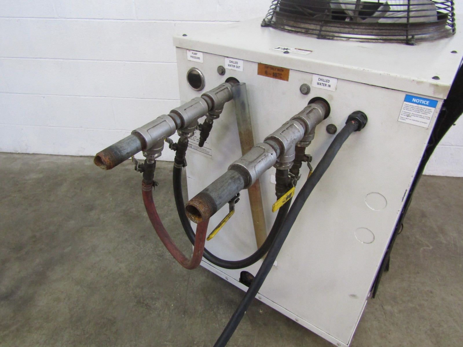 For Parts IMS Hydra EQ2A03 3 Ton Air Cooled Portable Water Chiller 460V 7.2-GPM