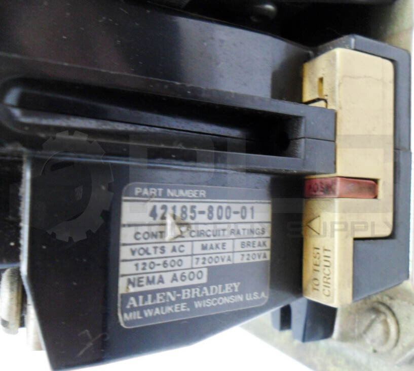 ALLEN BRADLEY 505-BOD /C W/ CB236 W/ 42185-800-01 W/ 40410-326-52 595-AB 505-B0D