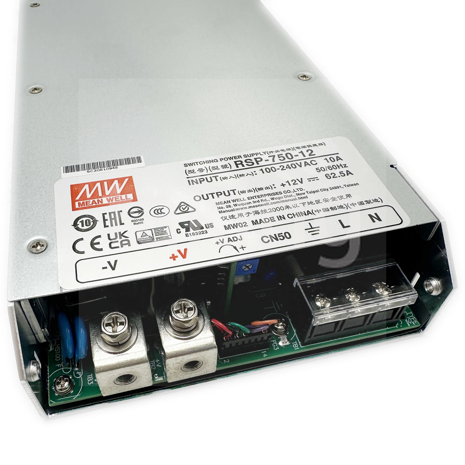 Brand New RSP-750-12 12V 62.5A 750W Switching Power Supply for MEAN WELL