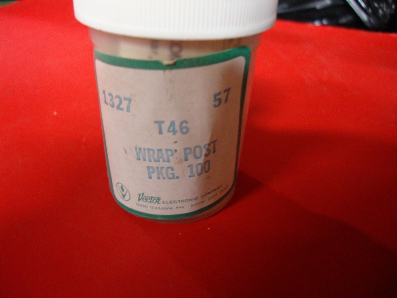 T-46 Vector Electronics wrap post tin plated phosphor bronze qty. 100