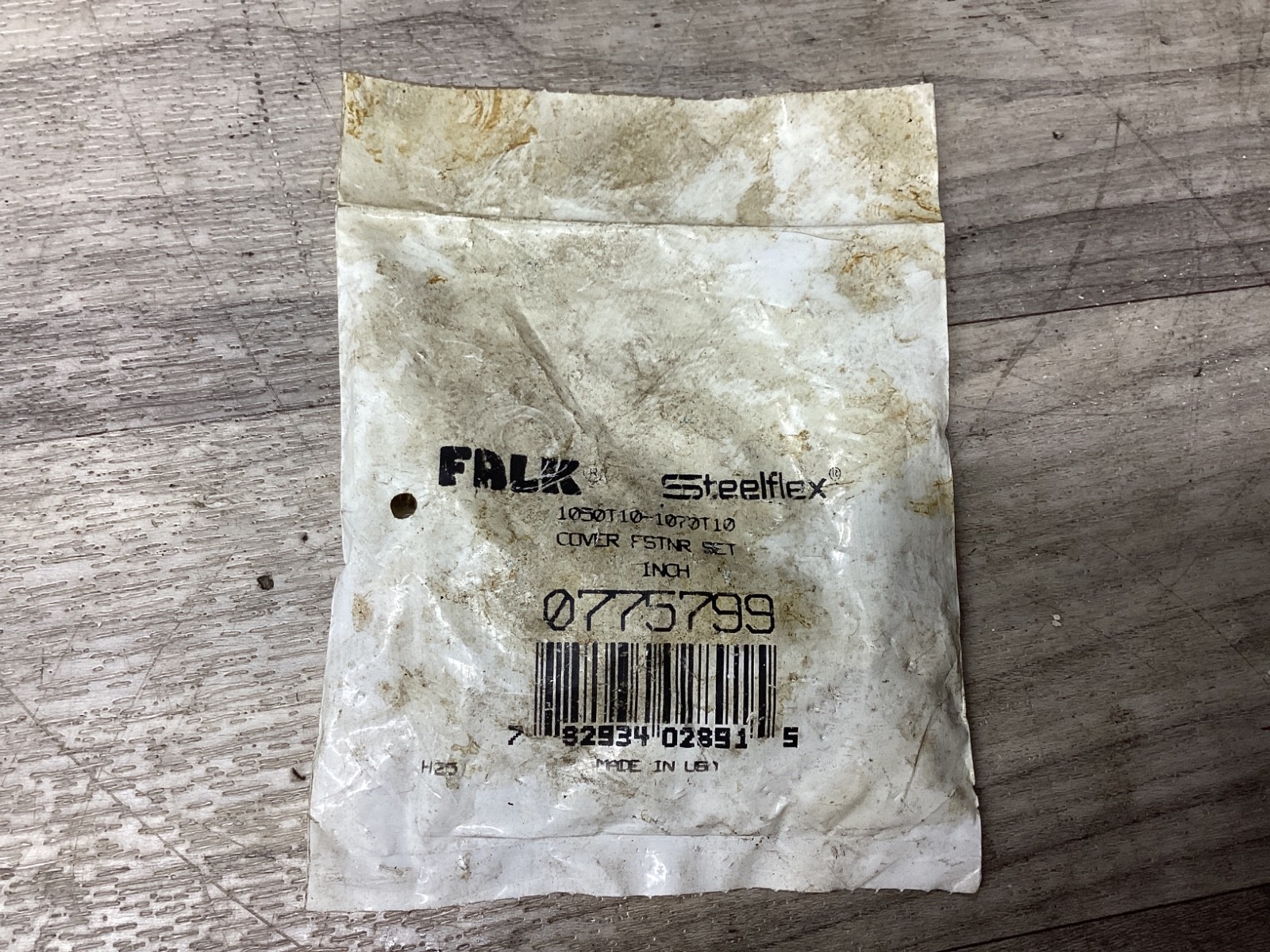 FALK 1050-T10-1070T10 COVER FSTNR SET METRIC #106C41