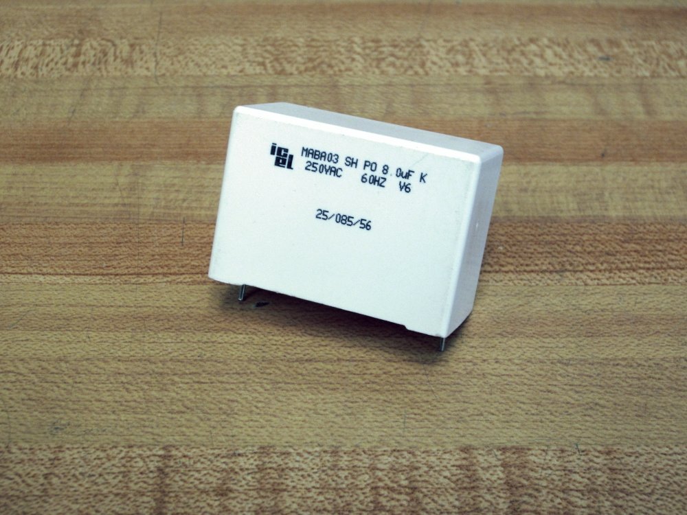 Icel MABA03 Motor Run Capacitor 8.0µF 250VAC 60Hz