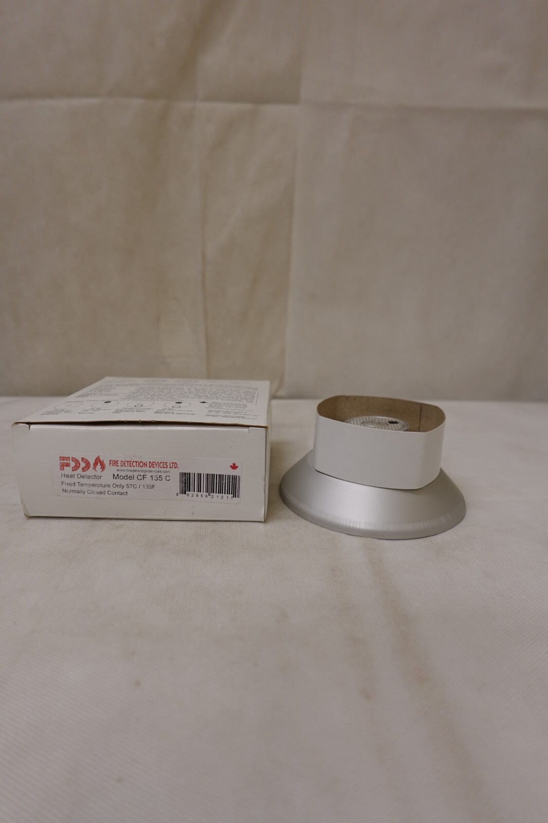 FDD Fire Detection Devices – Heat Detector CF135 / CF135C – 250VDC 0.1A NOS