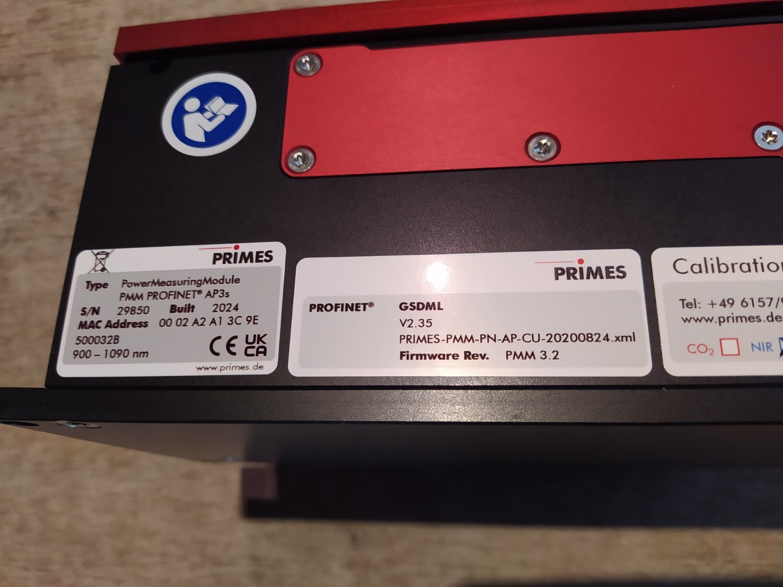 PRIMES PMM POWER MEASURING MODULE PMM PROFINET AP3S [2024] [NEW]