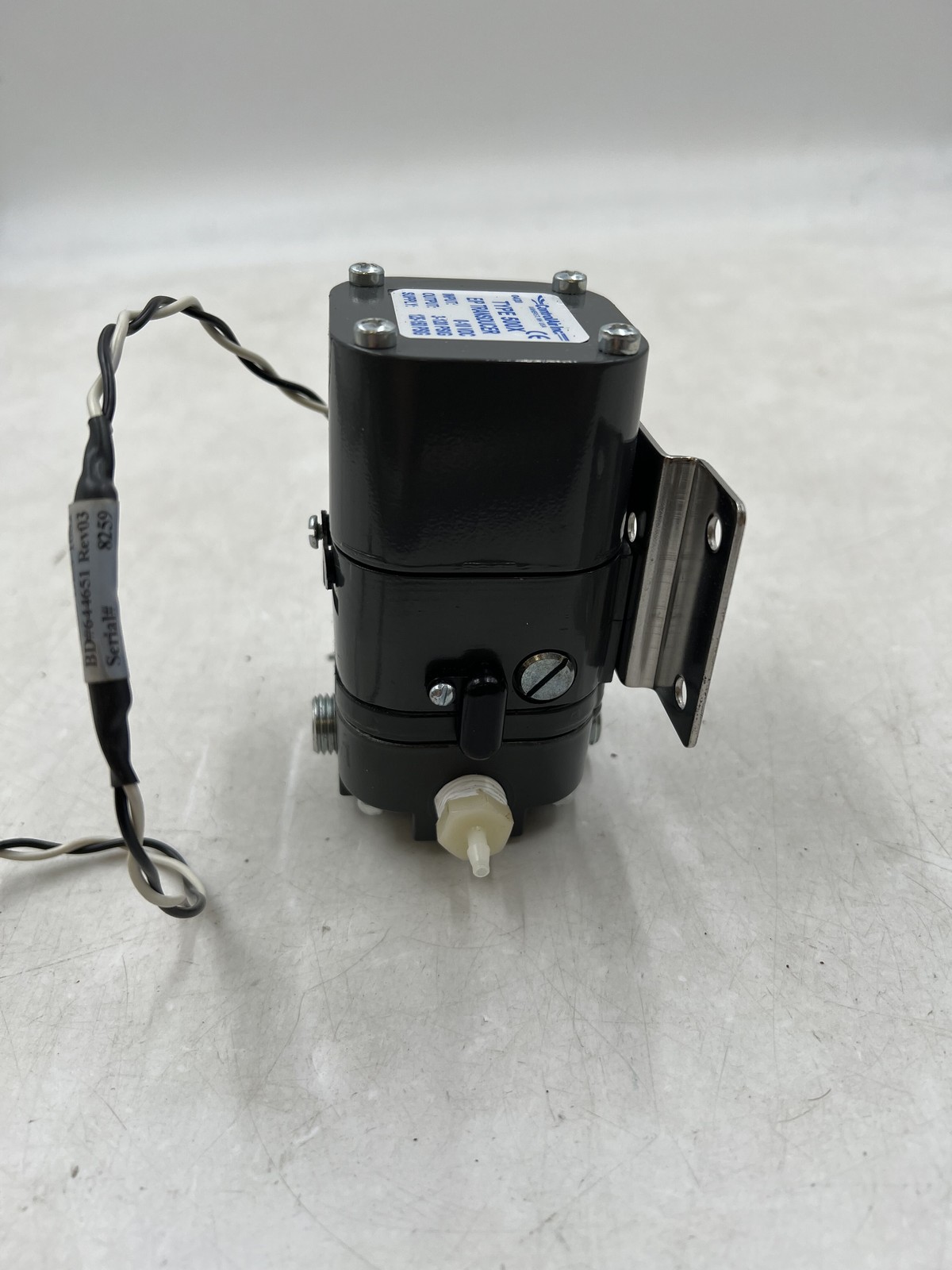 CONTROL AIR TYPE 500X E/P TRANSDUCER INPUT 10V OUTPUT 3 120 PSIG 125 150 PSIG