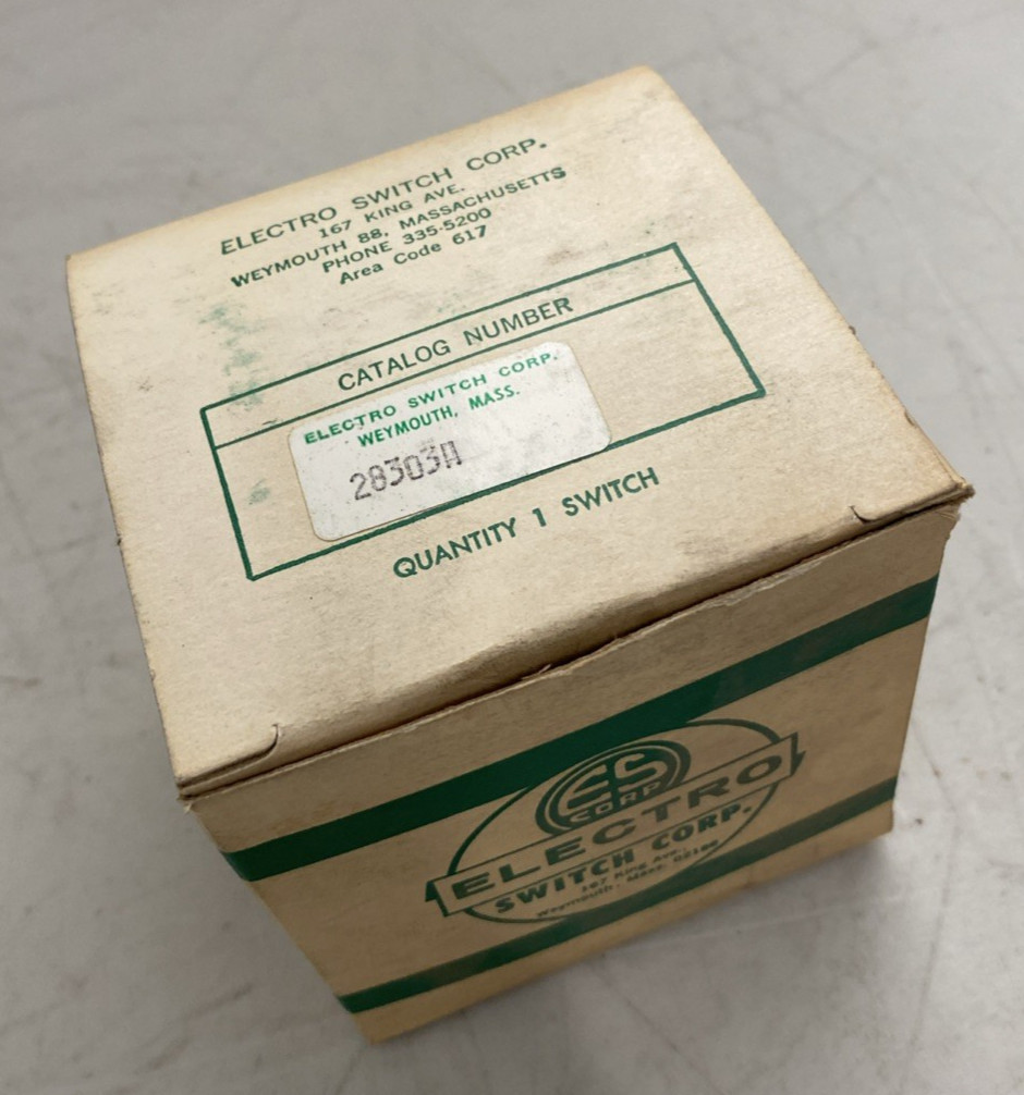 Lot 7 NOS ES Corp Rotary Electro Switch 28303A 5A 125 V.A.C. 4-66 16 Point