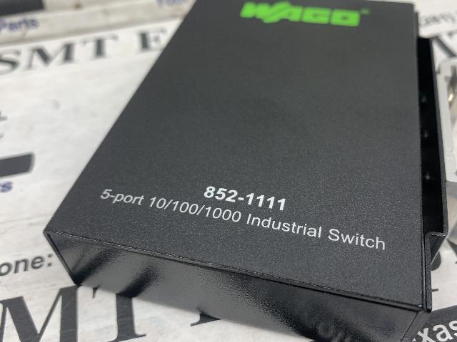 Wago 5 Port Industrial Switch – 852-1111 w/Warranty