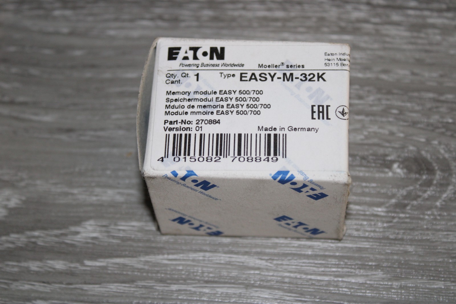 EATON EASY-M-32K MEMORY MODULE