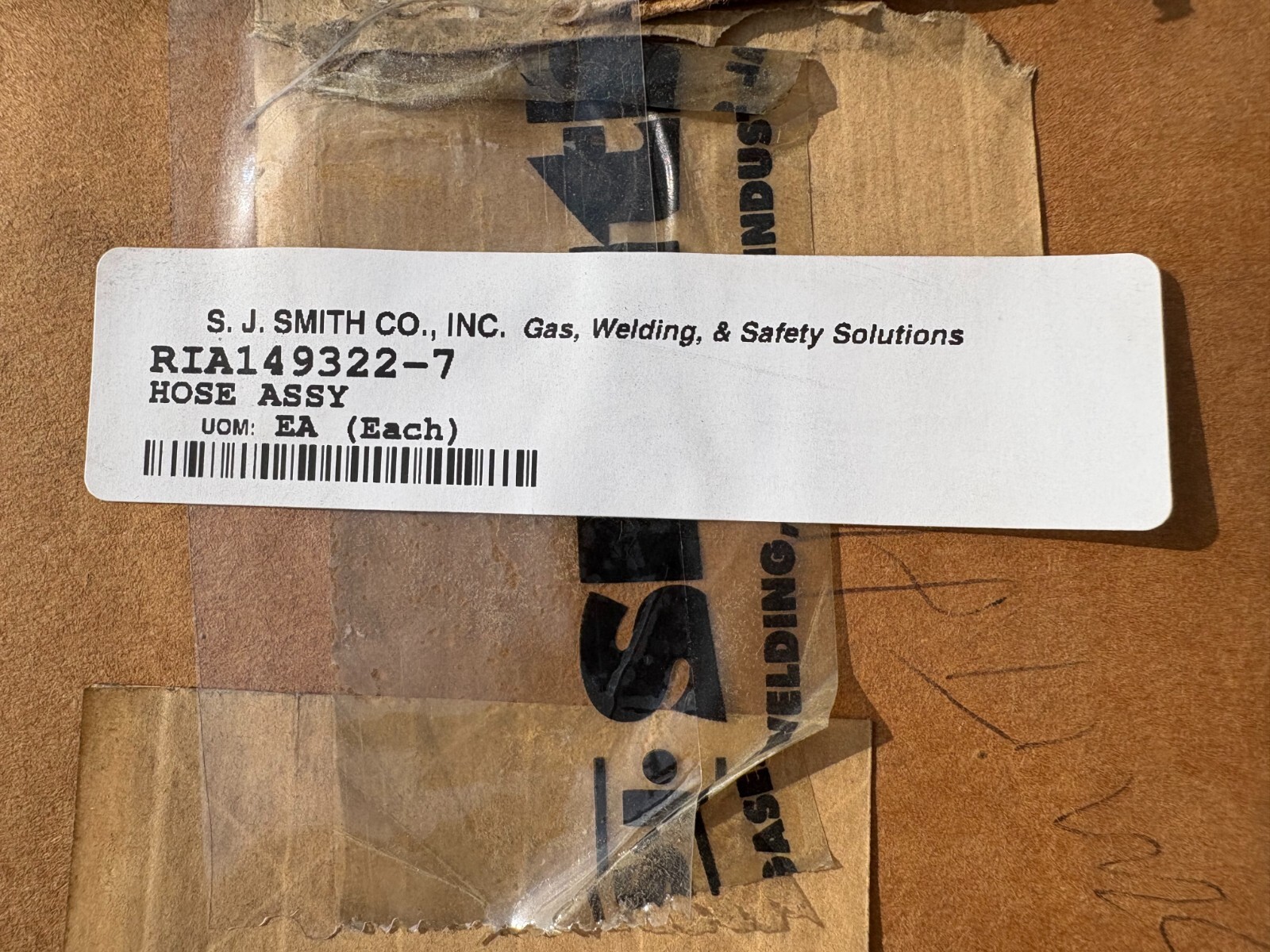 PARKER PUSH-LOK 3/4″ 801-12-WP 2,1 MP Welding/Gas HOSE 36″ W/FITTINGS 300PSI