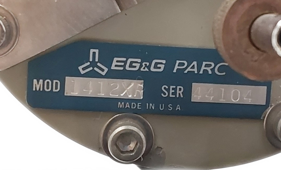 EG&G 1412XR Detector Head w/ ORIEL 11026 & 11824 & 13870 Stand