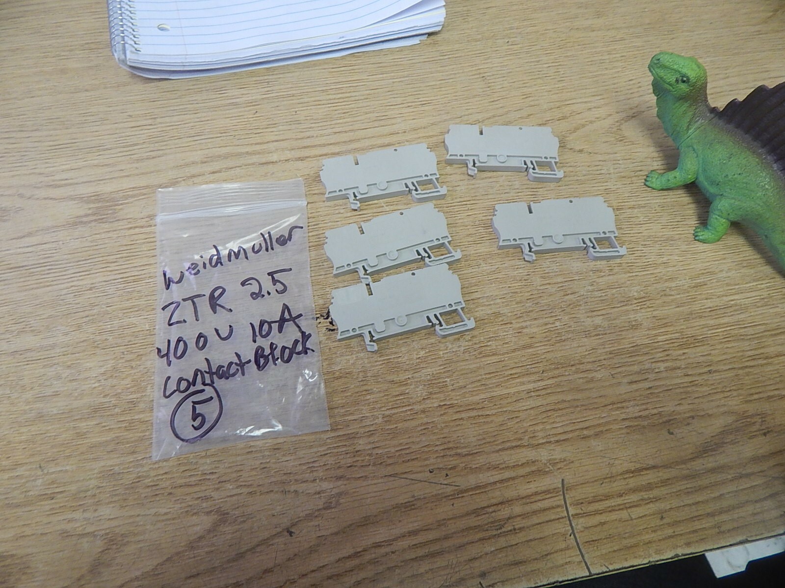 Weidmuller ZTR 2.5 Terminal Blocks, Lot of 5 *FREE SHIPPING*