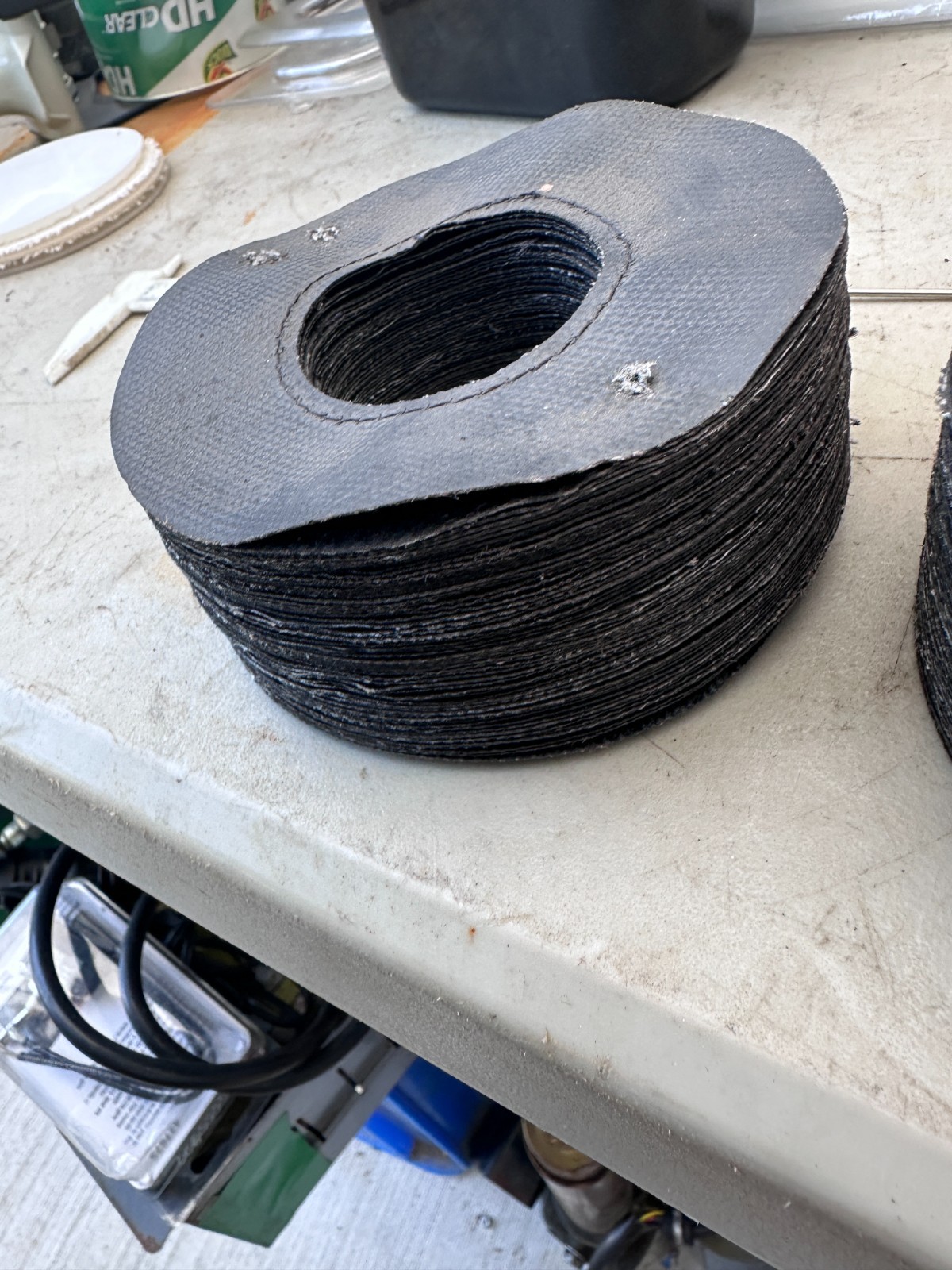 McMaster-Carr Breathable Round Bellows with Flange End – (Lot of 2) 18″
