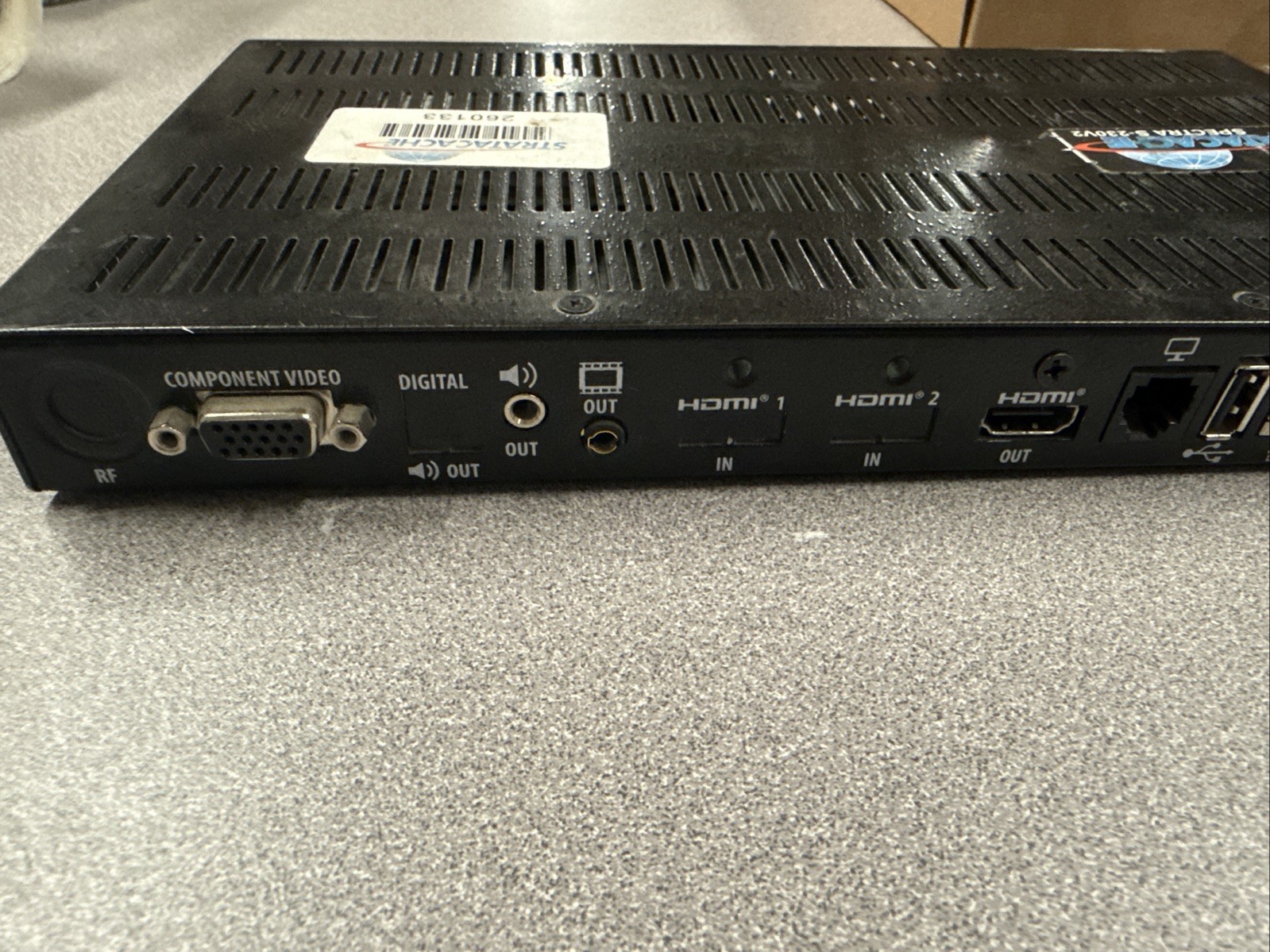 Stratacache Spectra s-230v2 MODEL #11-5300-30411 PART # 120-6051-005