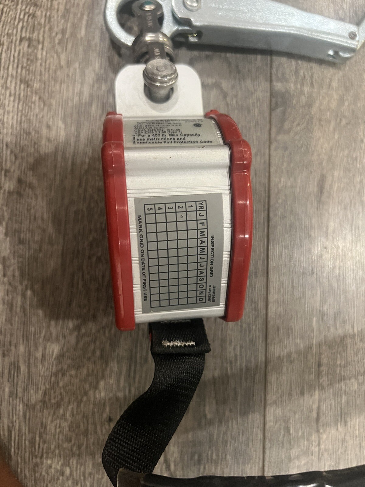 Miller Honeywell Scorpion Fall Limiter 6ft SRL 400lb Lanyard w/ Snap Hooks