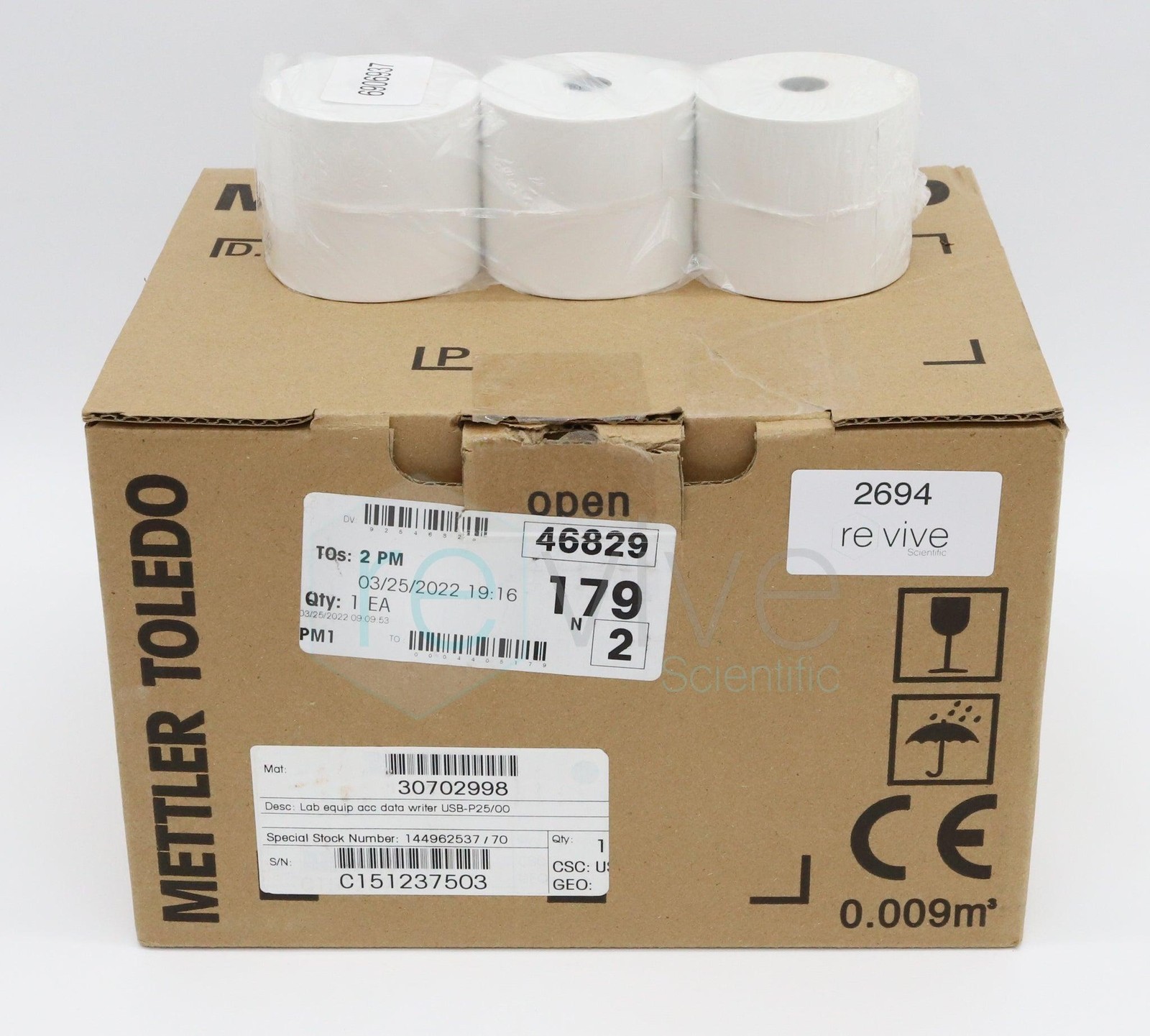 Mettler Toledo P25 Printer USB-P25