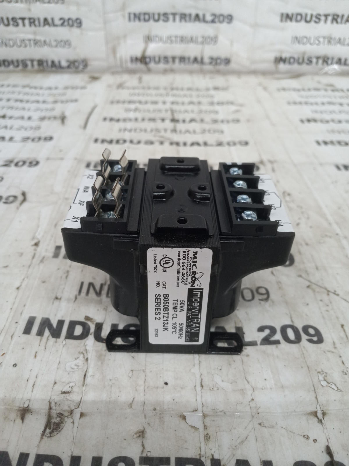 MICRON TRANSFORMER B050BTZ13JK SERIES 2 50/60HZ