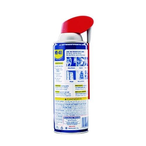 WD-40 Smart Straw Spray Lubricant, 11 oz Aerosol Can