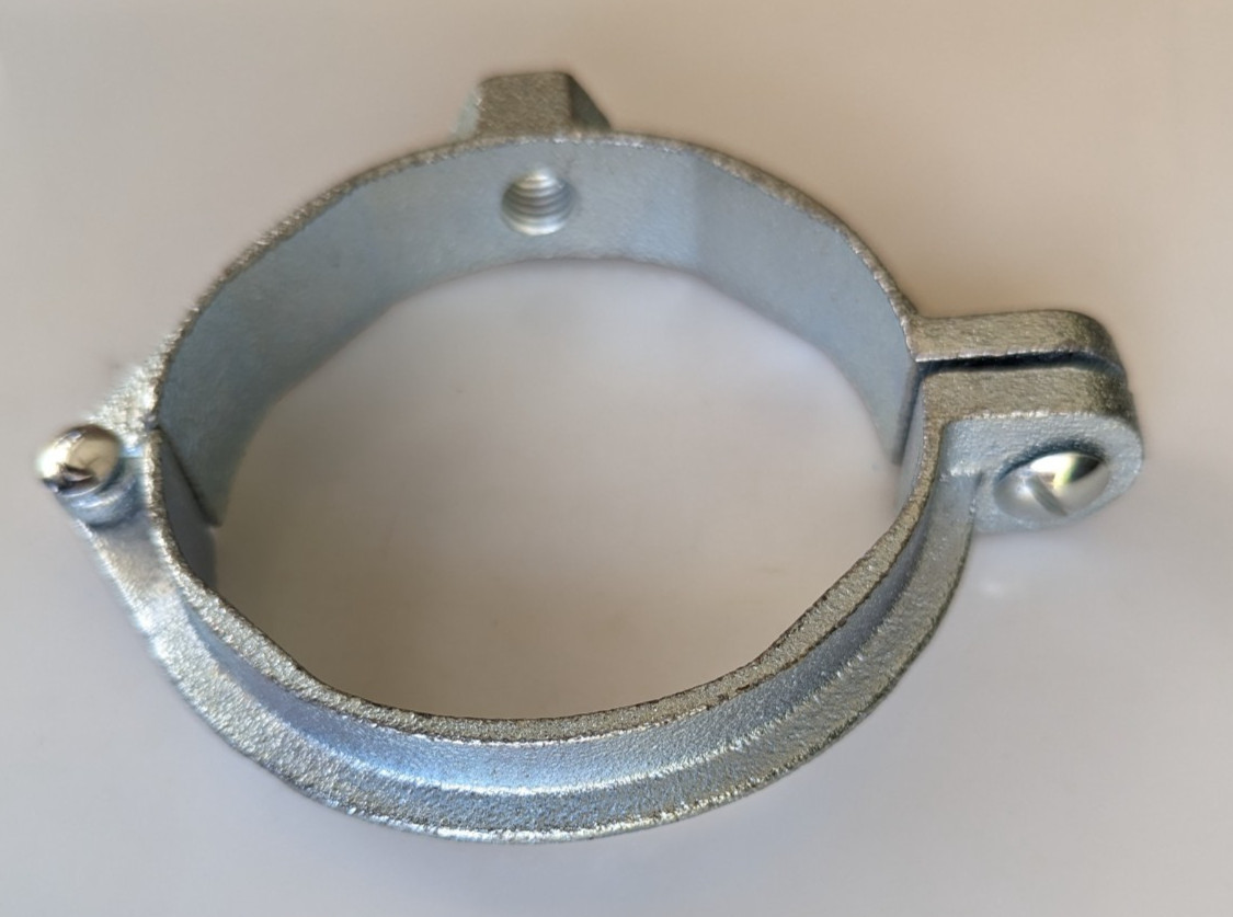 Anvil 0560500266 Split Pipe Clamp Hanger 3″ Galvanized Iron Pipe Support