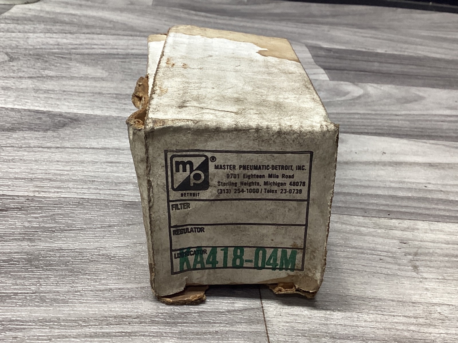 Master Pneumatic KA418-04M Pulse Counter #102N60