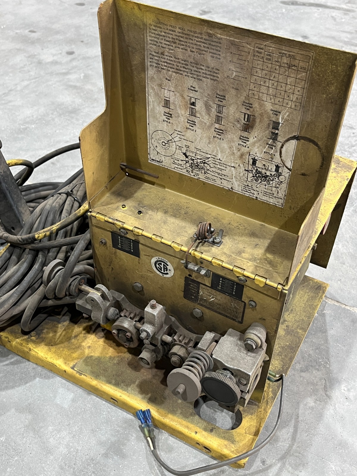 Hobart 2410 Wire Feeder 120V Untested Unit