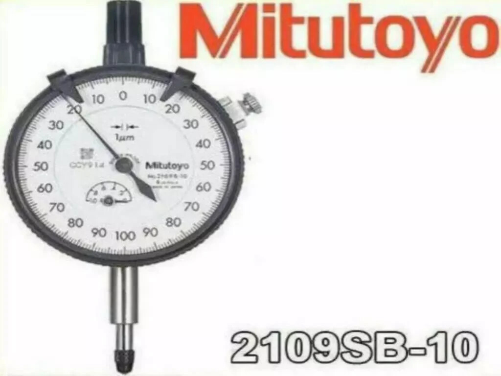 Brand New Mitutoyo 2109S-10 Micron Dial Indicator 0-1mm 0.001
