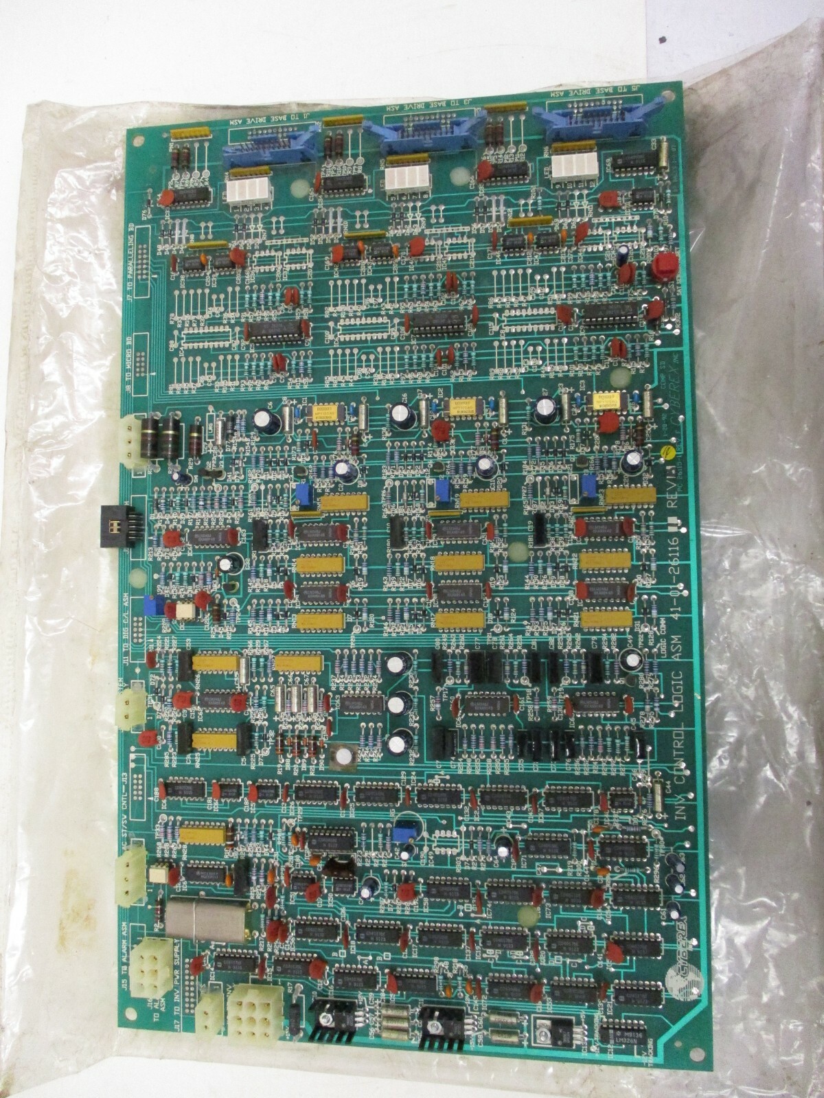New Cyberex INV Control Logic ASM 41-01-26116 A2182IPL