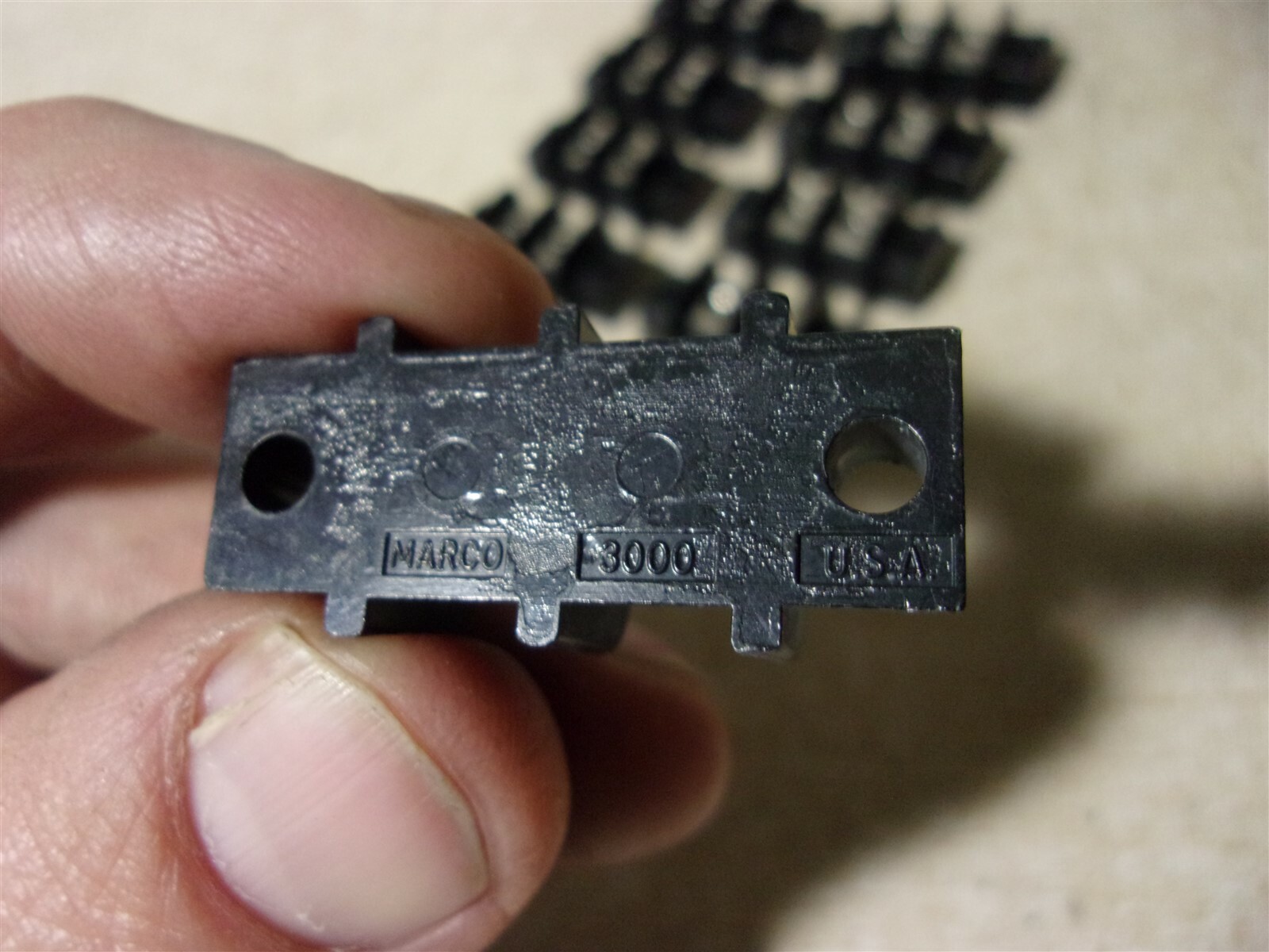 NEW Marco 3000 Terminal Blocks, Lot of 10 *FREE SHIPPING*