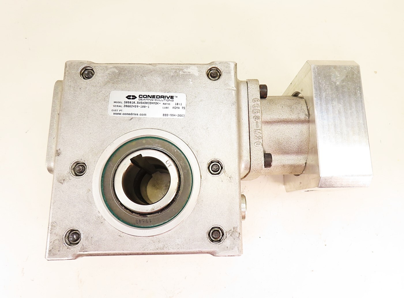 Conedrive S05010.SWSAD03DHMDK Ratio: 10:1 Gearbox
