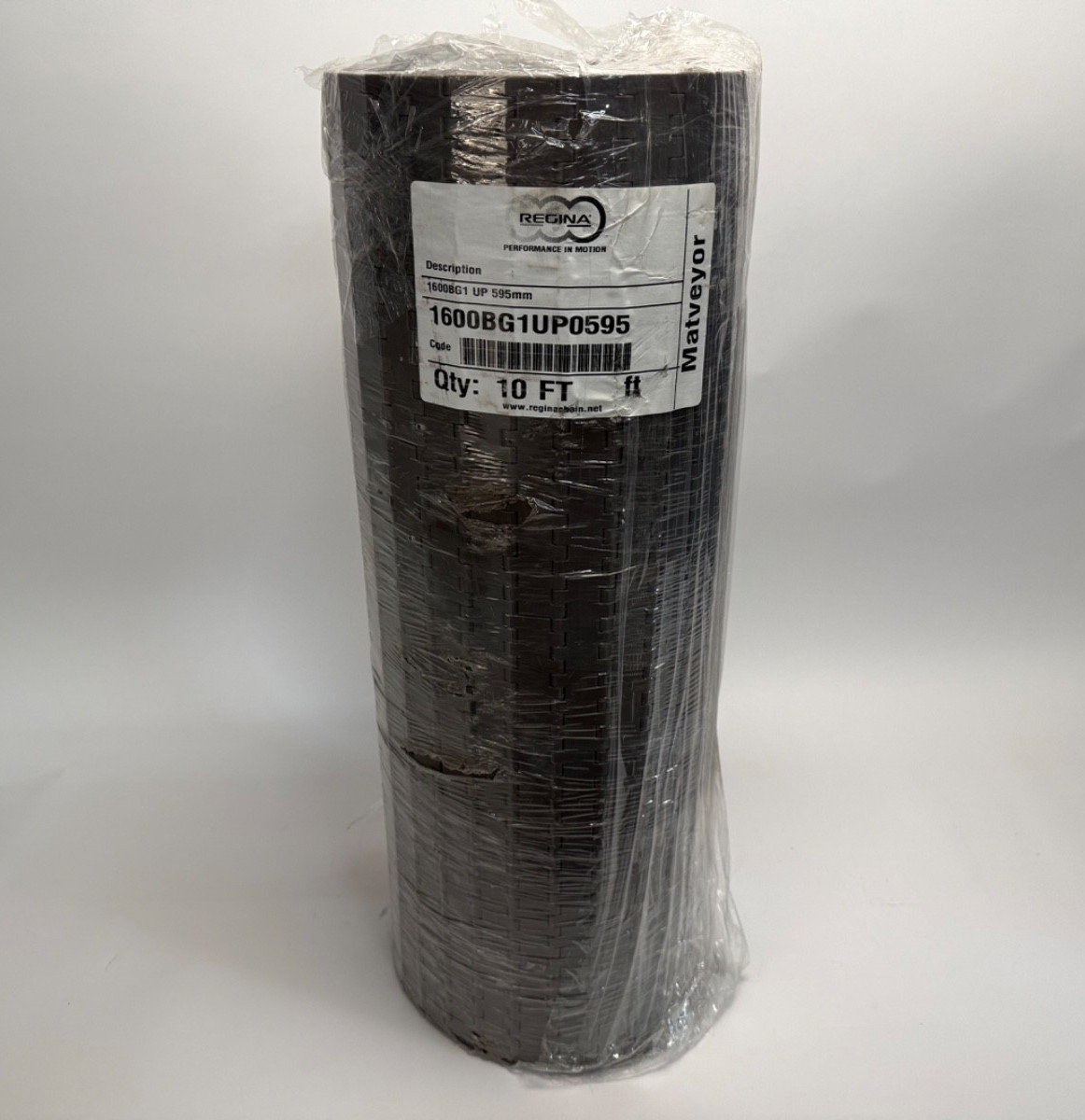 Regina 1600BG1UP0595 MatTop Conveyor Chain 595mm W 10′ L 1600BG1 UP 595MM