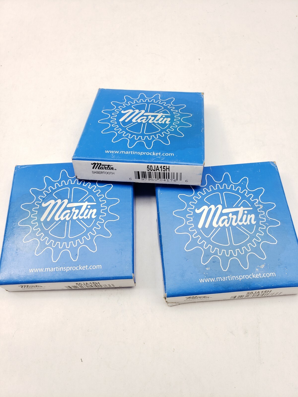 LOT OF 3 Martin Sprocket Gear 6-Hole 15-tooth pn#- 50ja15h