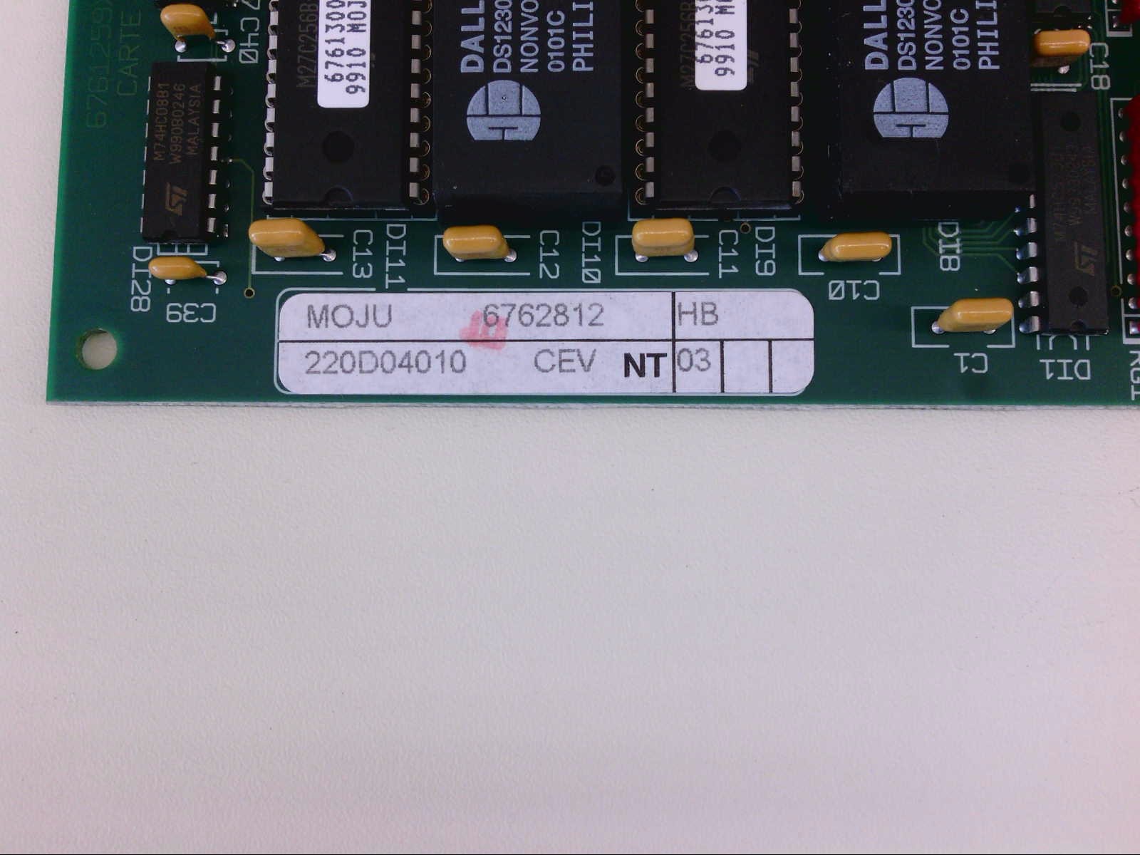 USSP MGE Carte Mojo 6762812-4H 67628124H 6762812 Circuit Board