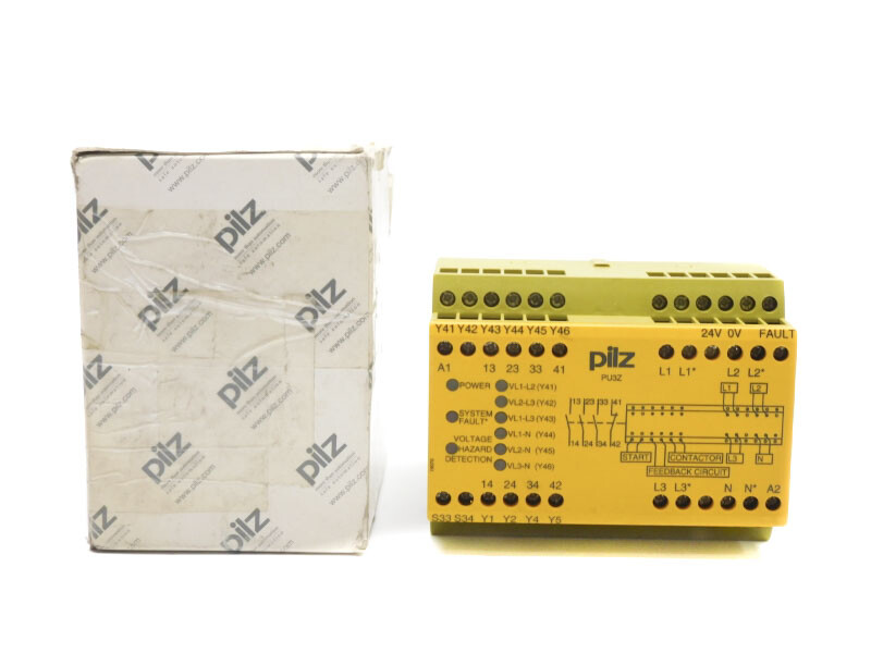 PILZ PU3Z-120-240VAC-3N/O-1N/C-6SO 775505 120-240VAC 5,0A NSMP