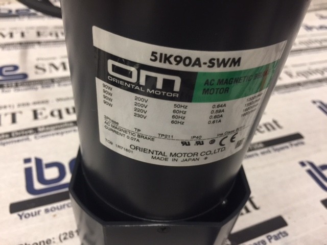 NEW Oriental AC Magnetic Brake Motor – 5IK90A-SWM w/Warranty