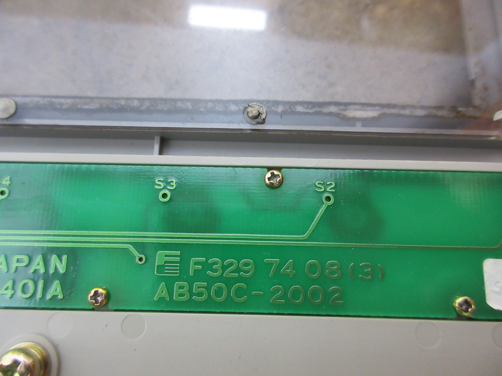 1995 CITIZEN CINCOM M-20 KS-4MB401A F329 74 08 (3) AB50C-2002 BAZEL BOARD