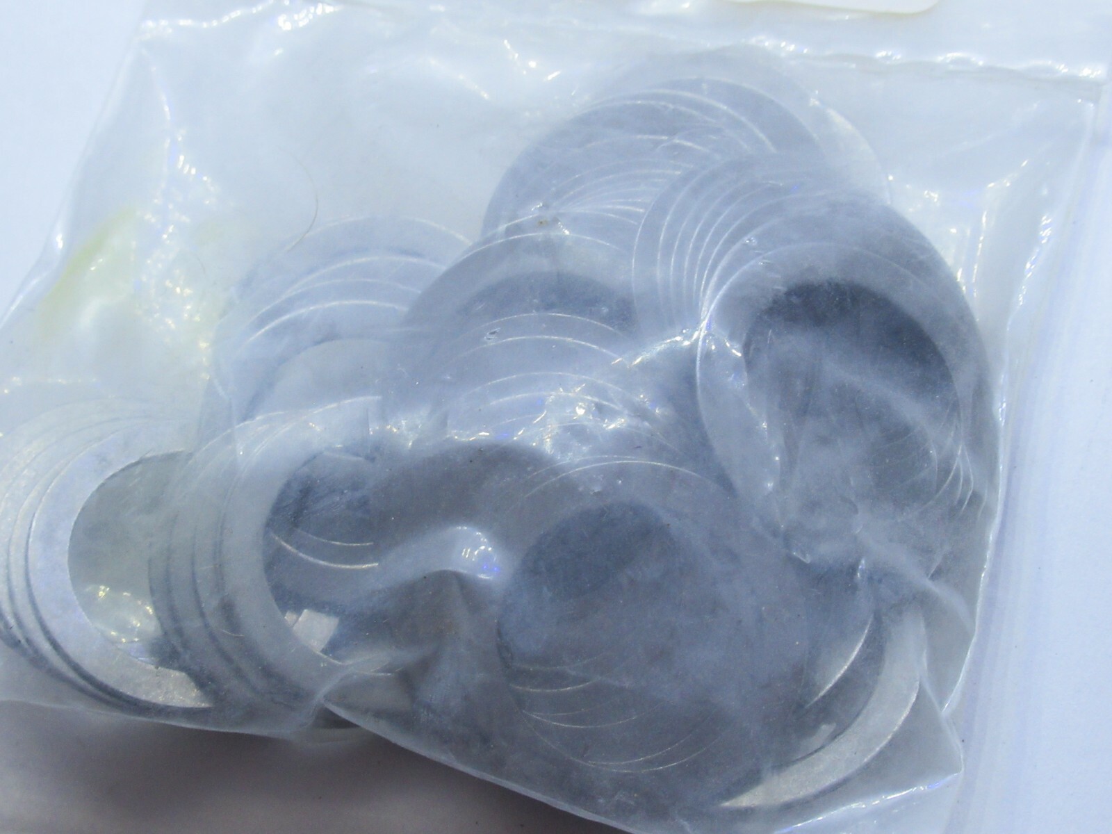 (NEW – Lot of 50) MCMASTER CARR SUPPLY 988-SPR STL 22X30X1 Shim Rings