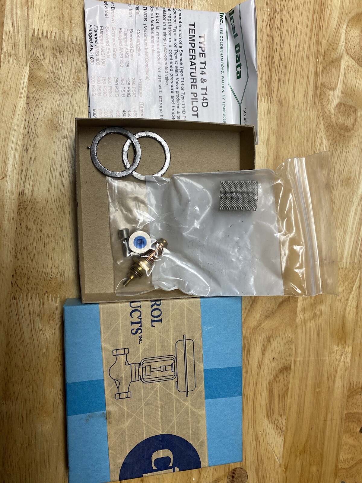 Spence T14 & T14D Pilot Repair Kit