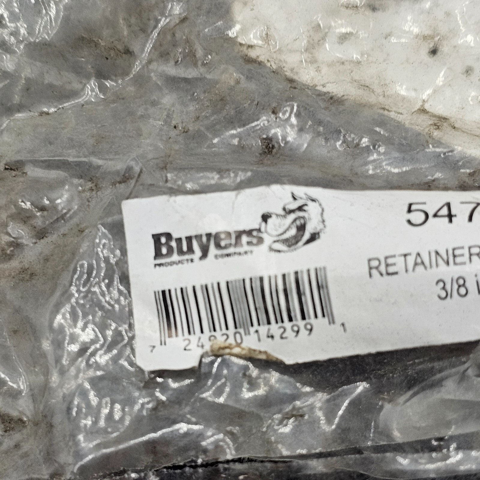 (QTY 7) Buyers Products 5471001 Weld-On Safety Chain Retainer For 3/8 Inch Chain