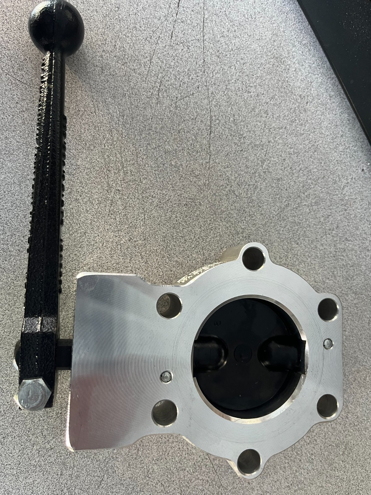 Betts Hd WD201ALB Exhaust Brake Butterfly Valve Aluminum Manual Operated Detent