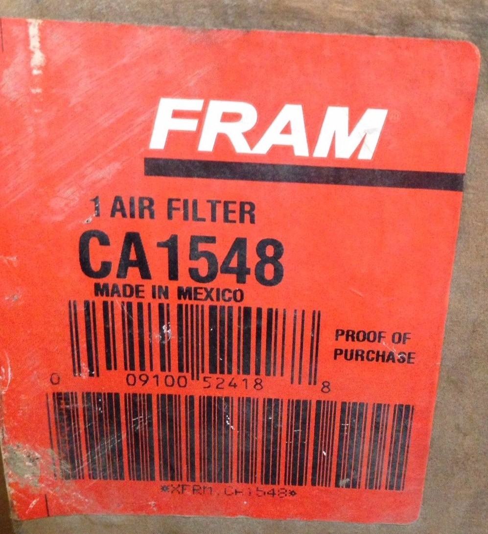 Fram CA1548 Extra Guard Air Filter Replaces Cat 7W-5313 And 1P-8483