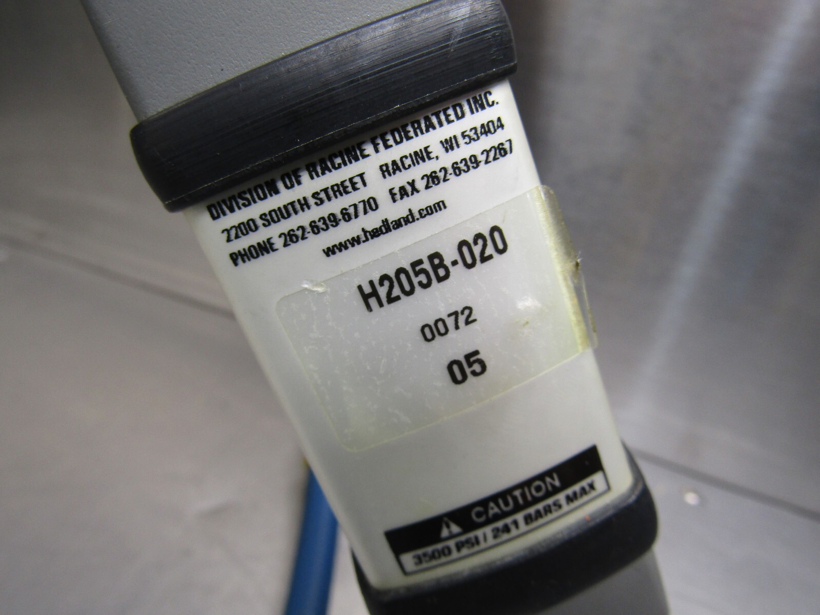 Hedland H205B-020 Flowmeter