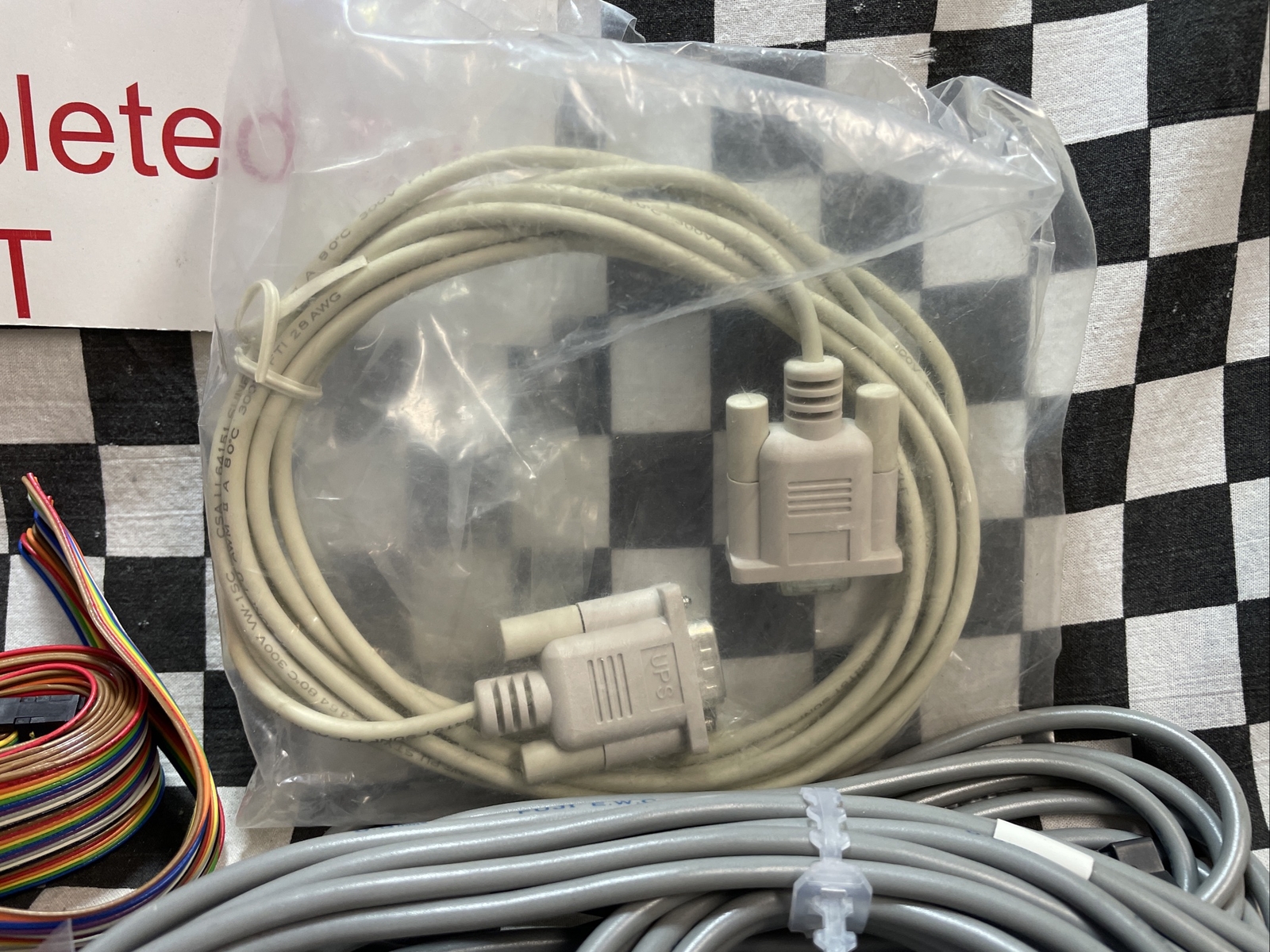 Advantech IOA-01401-T2 & 1700003194 & 1700001788 Ribbon Computer Cables SATA HDD