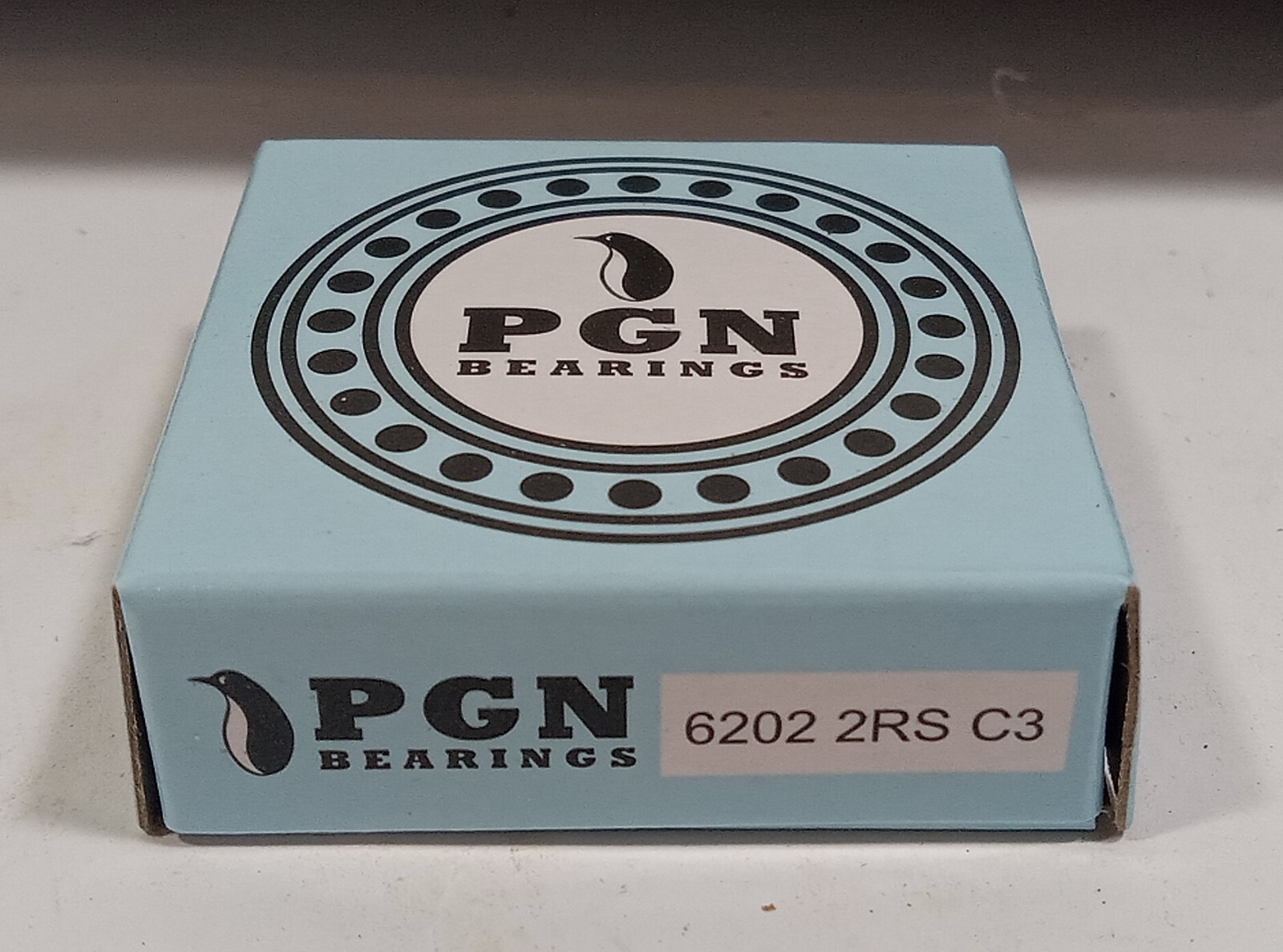 1 NEW PGN 6202-2RS C3 DOUBLE SEALED BALL BEARING NIB ***MAKE OFFER***