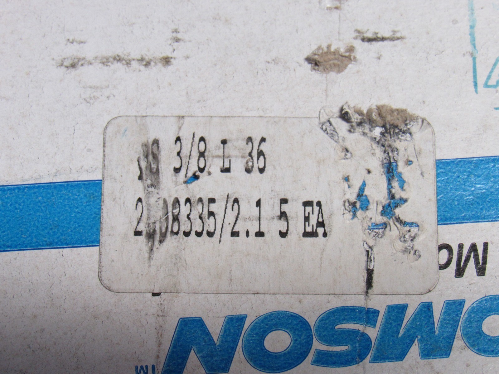 Lot of 5 Thomson QS 3/8 L 36 60 Case Carbon Steel Quick Shaft 3/8″ Dia 36″ L New
