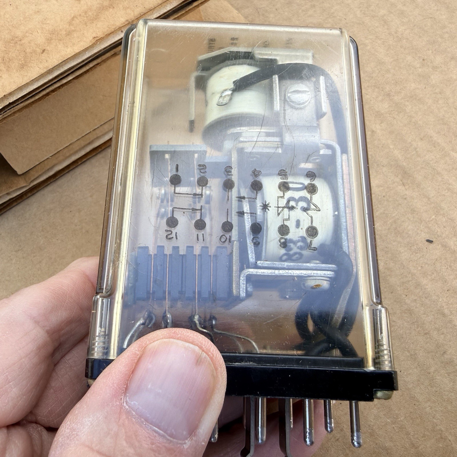 Vintage New Old Stock Struthers Dunn 255BXB-P- 6V DC Relay 255BXB-P