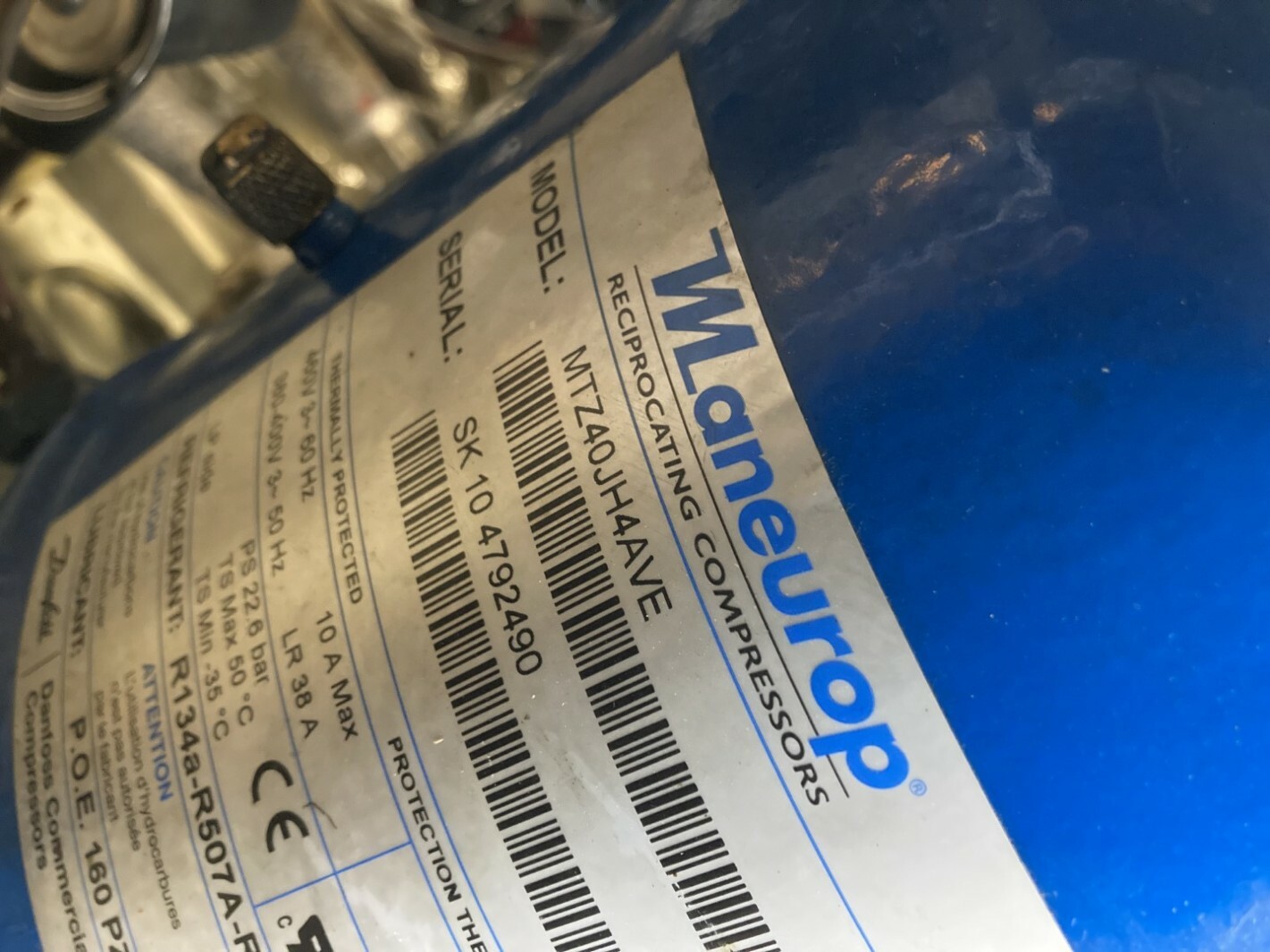 WGB Aquatherm R134A Cooling System , WLR 6501 S-E-2K-60